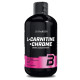 L-карнітин+хром, L-carnitine+Chrome, BioTech USA, 35000 мг, апельсин, 500 мл