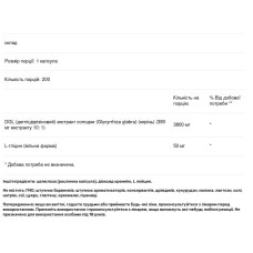 DGL лакриця 3800 мг, NusaPure DGL Licorice, 200 капсул