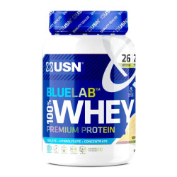 Сироватковий протеїн преміум, USN Blue Lab 100% Whey Premium Protein, смак ваніль, 908 г