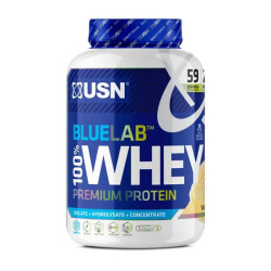 Сироватковий протеїн, смак ванілі, USN Blue Lab 100% Whey Premium Protein, 2 кг
