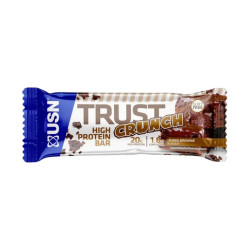 Протеїновий батончик, смак брауні з помадкою, USN Trust Crunch Bar, 60 г