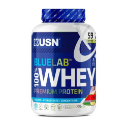 Сироватковий протеїн, преміум, смак шоколаду та фундуку, USN Blue Lab 100% Whey Premium Protein, 2 кг
