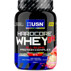 Сироватковий протеїн, смак полуниці, USN Hardcore Whey gH, комплекс, 908 г