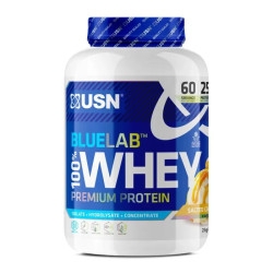 Сывороточный протеин премиум, USN Blue Lab 100% Whey Premium Protein, вкус соленая карамель, 2 кг