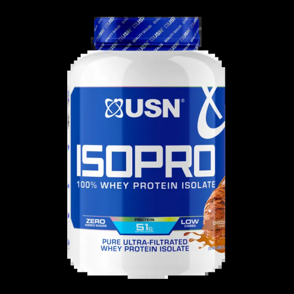 Ізолят сироваткового протеїну, IsoPro, USN, смак шоколаду, 1,8 кг