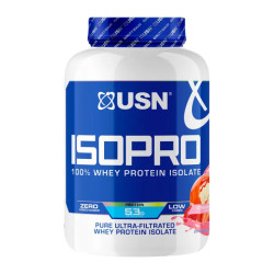 Изолят сывороточного протеина, вкус клубники, USN IsoPro, 1,8 кг