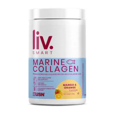 Морський колаген, LivSmart Marine Collagen USN, смак манго апельсин, 330 г