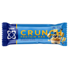 Протеїновий батончик, USN Trust Crunch Bar, смак чорничний кекс з білим шоколадом, 60 г