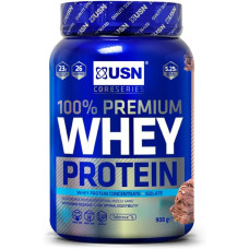 Сироватковий протеїн, преміум, смак шоколаду, USN 100% Premium Whey Protein, 908 г
