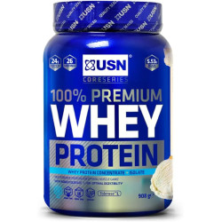 Сироватковий протеїн, преміум, смак ванілі, USN 100% Premium Whey Protein, 908 г