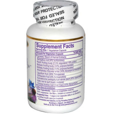 Лечебные грибы Рейши Астрагал, Paradise Herbs Astragalus, Reishi Maitake, 60 капсул