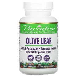 Листя оливи, Olive Leaf Paradise Herbs, 120 вегетаріанських капсул