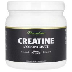 Креатин моногідрат, Creatine Monohydrate Paradise Herbs, без добавок, 500 г