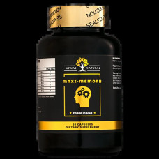 Підтримка пам'яті, Apnas Natural Maxi-Memory, 60 капсул