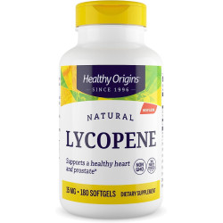 Лікопін, Healthy Origins Natural Lycopene, 15 мг, 180 гелевих капсул