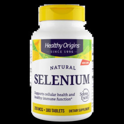 Селен 200 мкг, Healthy Origins Seleno Excell, 180 таблеток