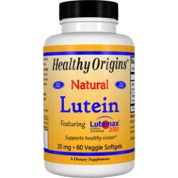 Лютеїн 20 мг, Lutein Healthy Origins, 60 капсул
