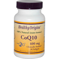 Коензим Q10, Healthy Origins Kaneka Q10 (CoQ10), 600 мг, 30 капсул