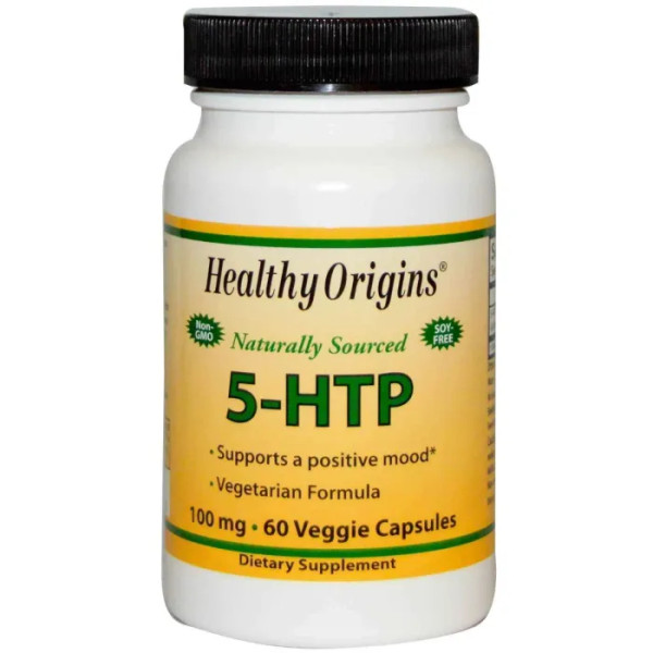 5-гидроксил L-триптофан (5-НТР), Healthy Origins, 100 мг, 60 капсул