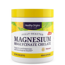 Магній хелат бісгліцинат, Healthy Origins Magnesium, 227 грам