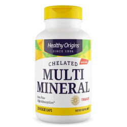 Мультимінерали хелатовані, без заліза, Healthy Origins Chelated Multi Mineral, 120 капсул