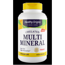 Мультимінерал хелатований без заліза, Healthy Origins Chelated Multi Mineral, 240 капсул