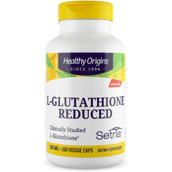 Глутатіон 500 мг, Healthy Origins L-Glutathione, 150 капсул