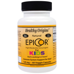 Епікор для дітей 125 мг, Healthy Origins EpiCor for Kids, 60 капсул