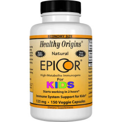 Эпикор для детей 125 мг, Healthy Origins EpiCor for Kids, 150 капсул