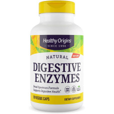 Травні ферменти, Healthy Origins Digestive Enzymes, широкий спектр дії, 90 капсул