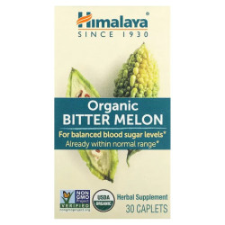 Горькая дыня органическая, Himalaya Organic Bitter Melon, 30 каплет