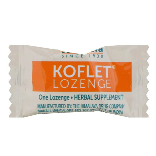 Льодяники від бронхіту, Koflet, Himalaya, 20 шт.