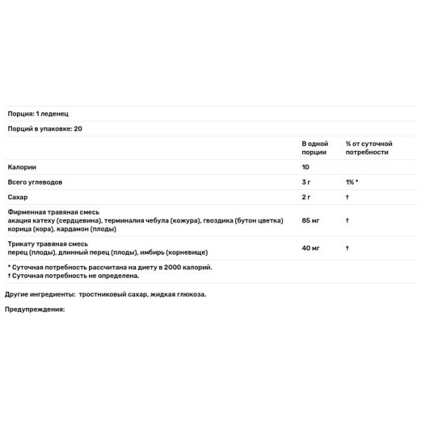 Льодяники від бронхіту, Koflet, Himalaya, 20 шт.