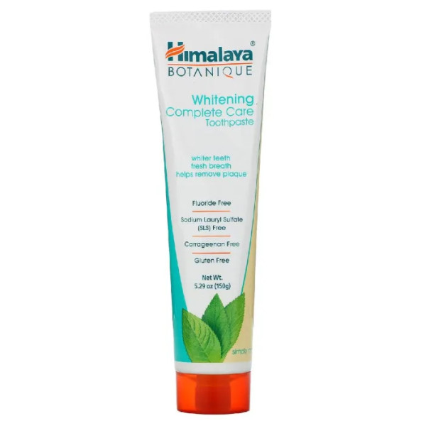 Зубная паста отбеливающая с мятой, Toothpaste, Himalaya, 150 мл