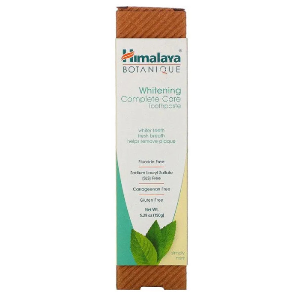 Зубная паста отбеливающая с мятой, Toothpaste, Himalaya, 150 мл