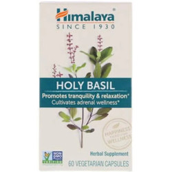Базилик священный, Himalaya Holy Basil, 60 капсул
