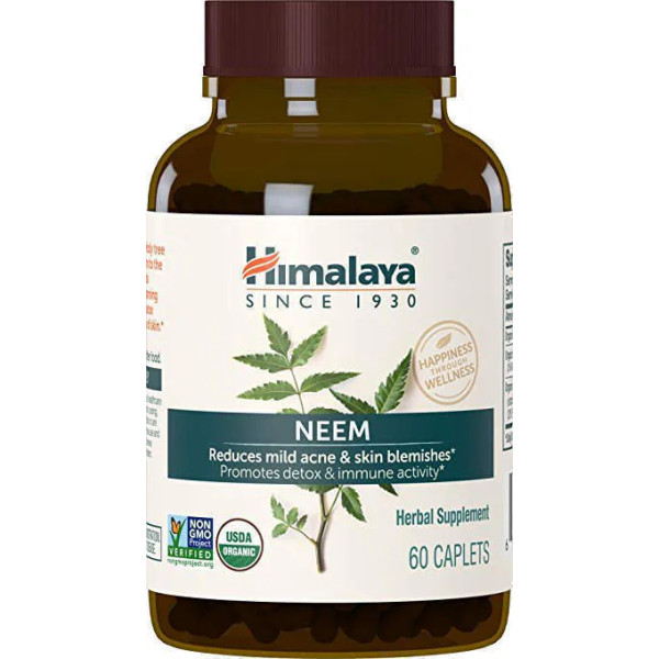 Нім, Neem, Himalaya, 60 каплет