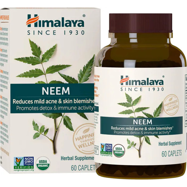 Нім, Neem, Himalaya, 60 каплет
