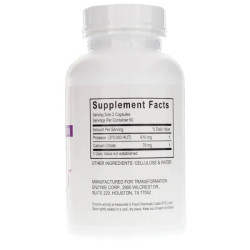 Протеолитические ферменты протеазы, Transformation Enzymes PurezZyme, 120 капсул