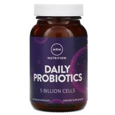 Пробіотик щоденний 5 млрд, MRM Daily Probiotic, 30 веганських капсул