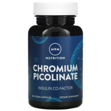 Хром піколінат 200 мкг, Chromium Picolinate MRM, 100 капсул
