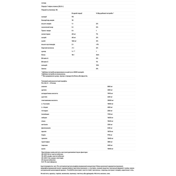 Сироватковий протеїн, (Whey), голландський шоколад, MRM, 917 г