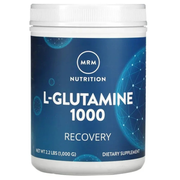 Глутамін, L-Glutamine 1000, MRM, 1000 г
