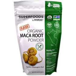 Мака, корень, органик, порошок, Maca MRM, 240 г