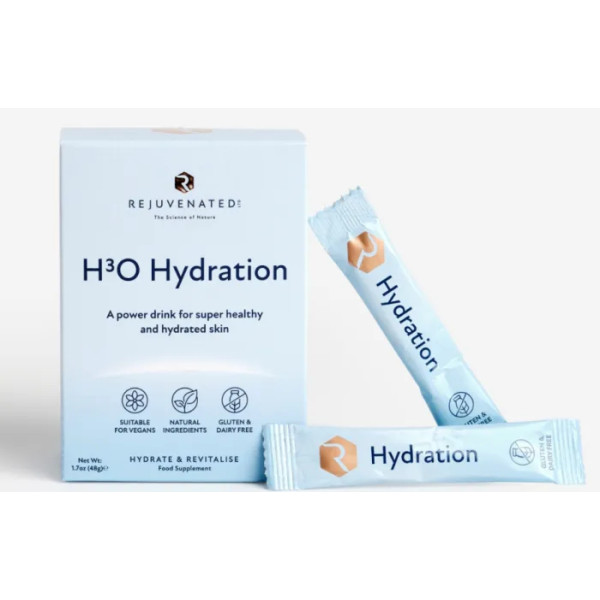 Клітинне зволоження, H3O Hydration, Rejuvenated, 24 пакетики, 48 г