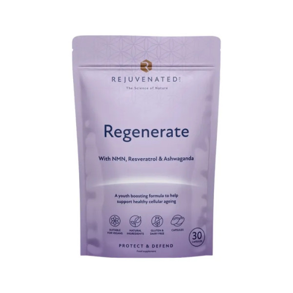 Відновлення та захист ДНК клітин, Regenerate, Rejuvenated, 30 капсул