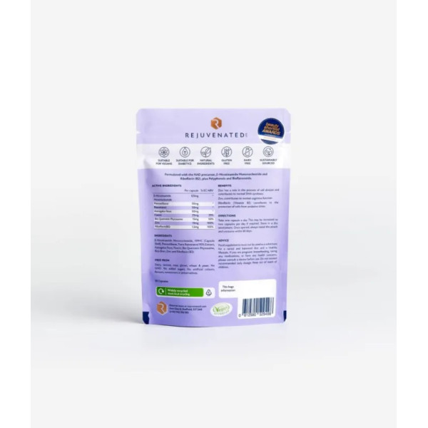 Відновлення та захист ДНК клітин, Regenerate, Rejuvenated, 30 капсул