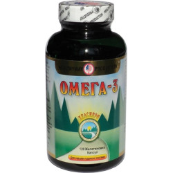 Омега-3, Healthyway Production Inc Omega-3, 120 желатинових капсул