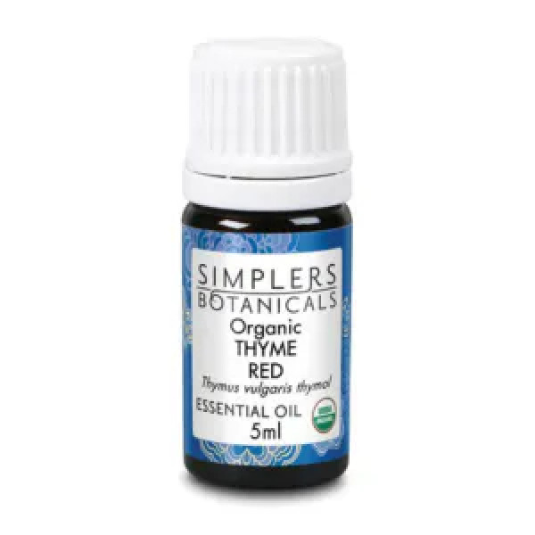 Ефірна олія чебрецю червоного, Organic Thyme Red, Simplers Botanicals, 5 мл