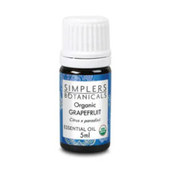 Ефірна олія грейпфрута, Organic Grapefruit Simplers Botanicals, 5 мл